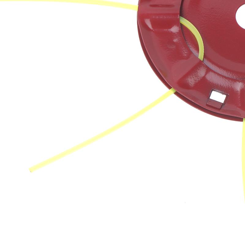 Gasoline/Lithium Grass Trimmer Head Removal Of Garden Weed Brushcutter Part Steel Lawn Mower Head With 4 Lines Replacement