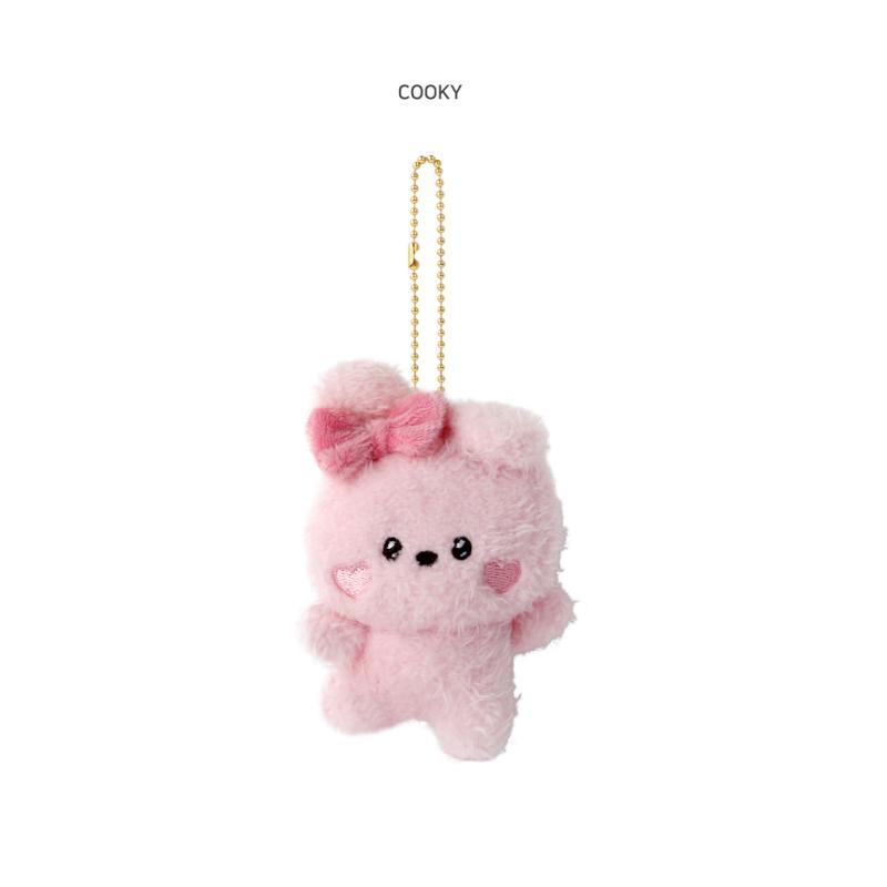 BTS BT21 Porte-clés officiel minini LOVELY PLUSH Doll Authentique
