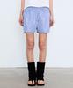 Nigaennikol Minimal Stripe Shorts Pants_Blue