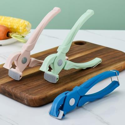 Hot Dish Gripper Anti-Slip Anti-Scald Clip Plastic Multi-Function Bowl Clip Sturdy Heat-Resistant Pot Holder Kitchen Use