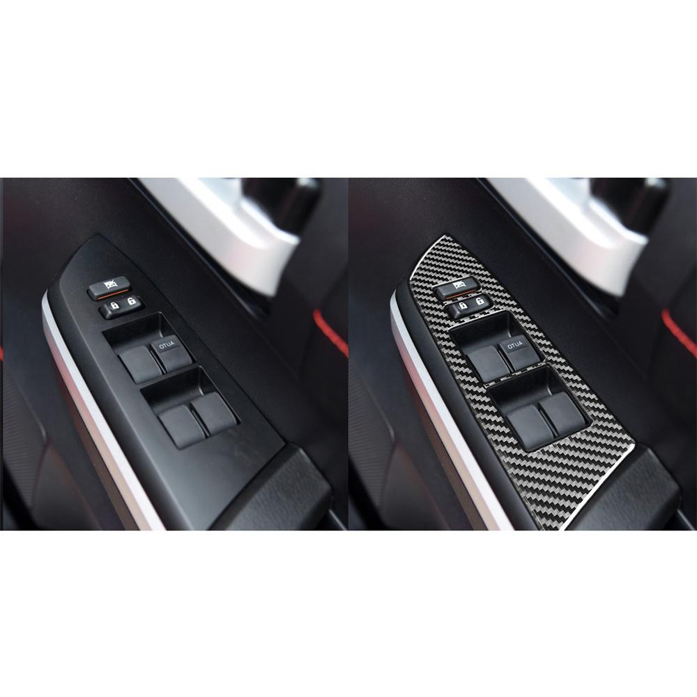 4 Stück Innentür Fenster Schalter Blende Zierleiste Für 2014-2018 Toyota Tundra RHD