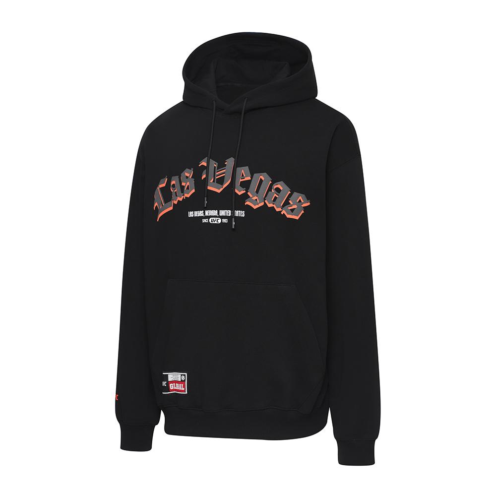 Ufc Las Vegas Oversized Hoodie Black U2Hdx1302Bk