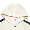 FILA Fleece Hooded Jacket Women outerwear Ice-Cream-White F11W513502FIV