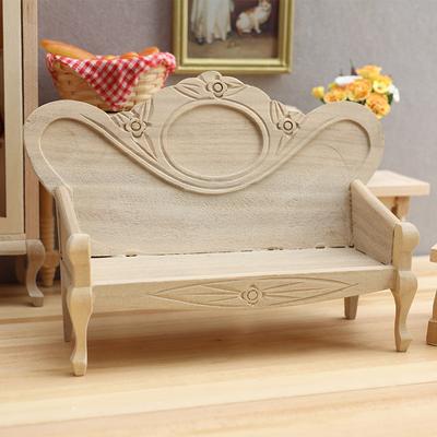 1:12 Dollhouse Miniature Sofa Chair Furniture Living Room Model Decor Toy Doll House Accessories