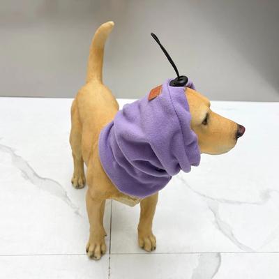 Kopfbedeckung Hundeschal Kälteschutzdesign Polyester Haustier Geräuschreduzierung Geräuschunterdrückung Stressabbau Hunde Ohrenschützer