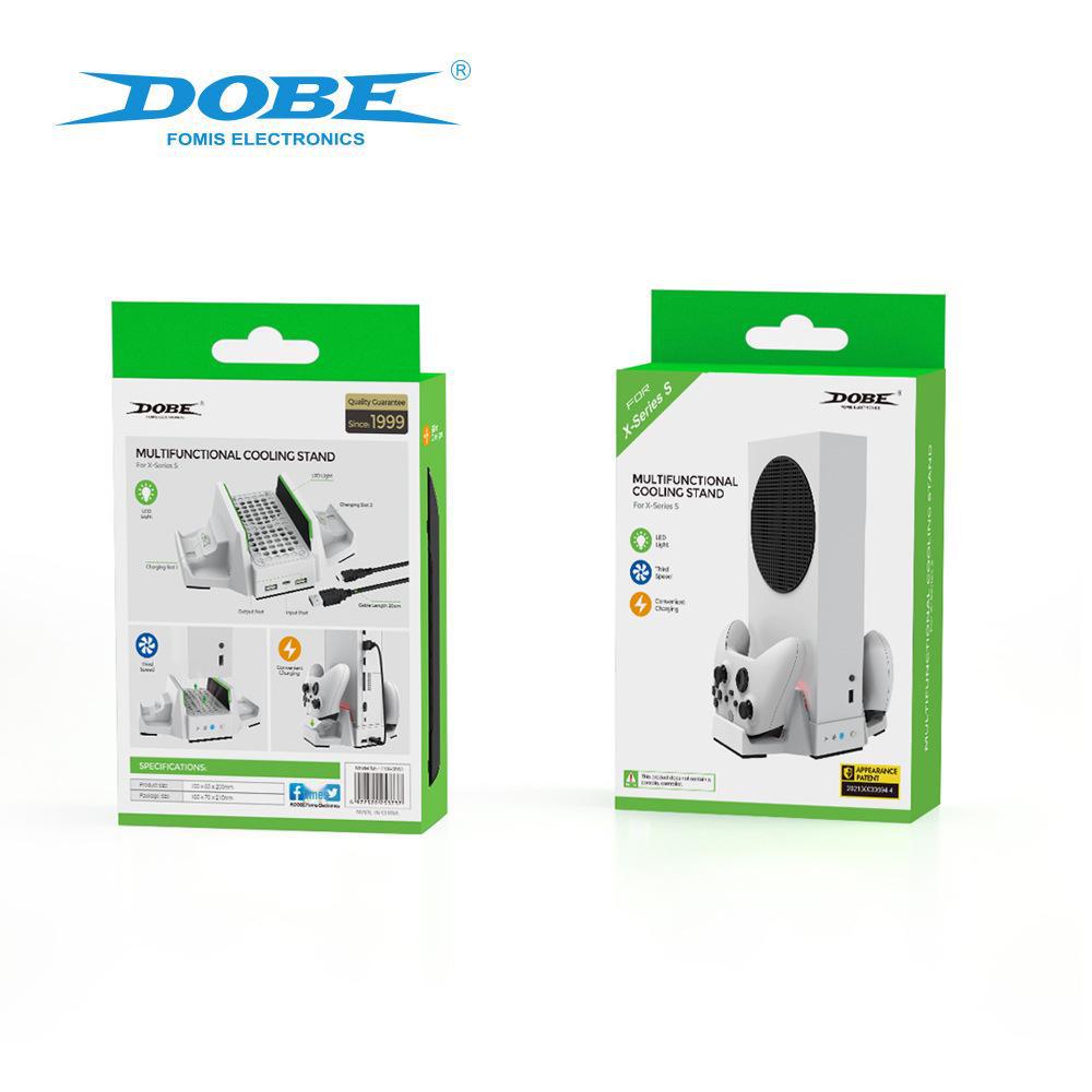 Xbox Series S Console Cooling and Charging Base with Dual Battery Dock