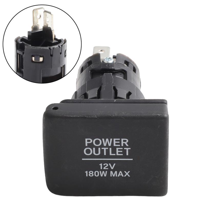 Power Socket Outlet 36625S3NA01 Compatible with For Honda For CRV For Civic For Accord Direct Replacement 12V Power Supply