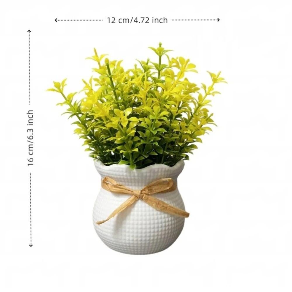 Bonsai Artificial Plants Ornaments Fake Potted Flowers Cute Decorative Potted Plants Office
