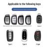 Key Cover Compatible with Beijing Hyundai Ix35, Elantra, Festa, Verna, Ix25, Santa Fe - Premium Men's Bag Case