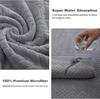 Thickened Absorbent Wheat Ear Coral Fleece Towel Bath Towel