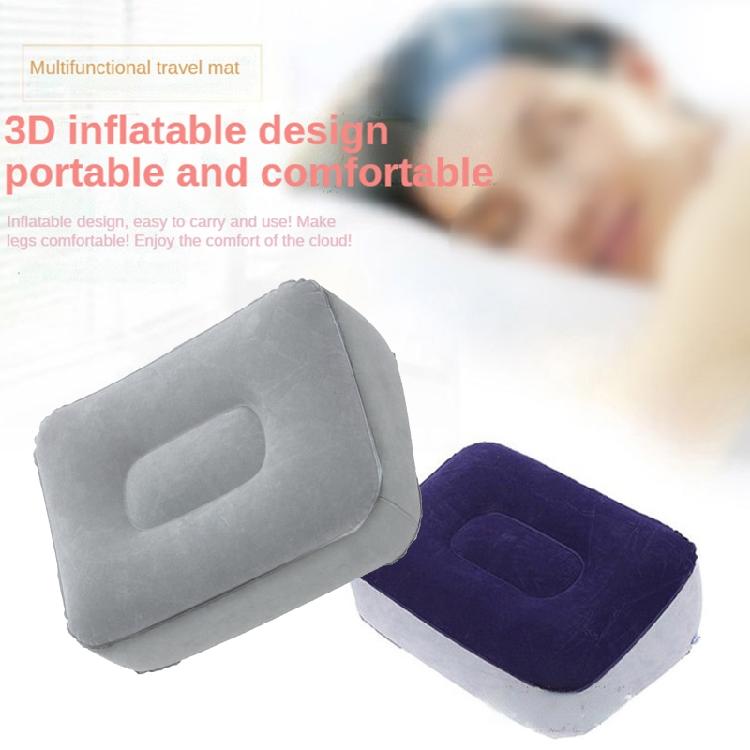 Foot Rest Pillow For Travel Portable Inflatable Stool For Foot Rest Leg Cushion Pillow