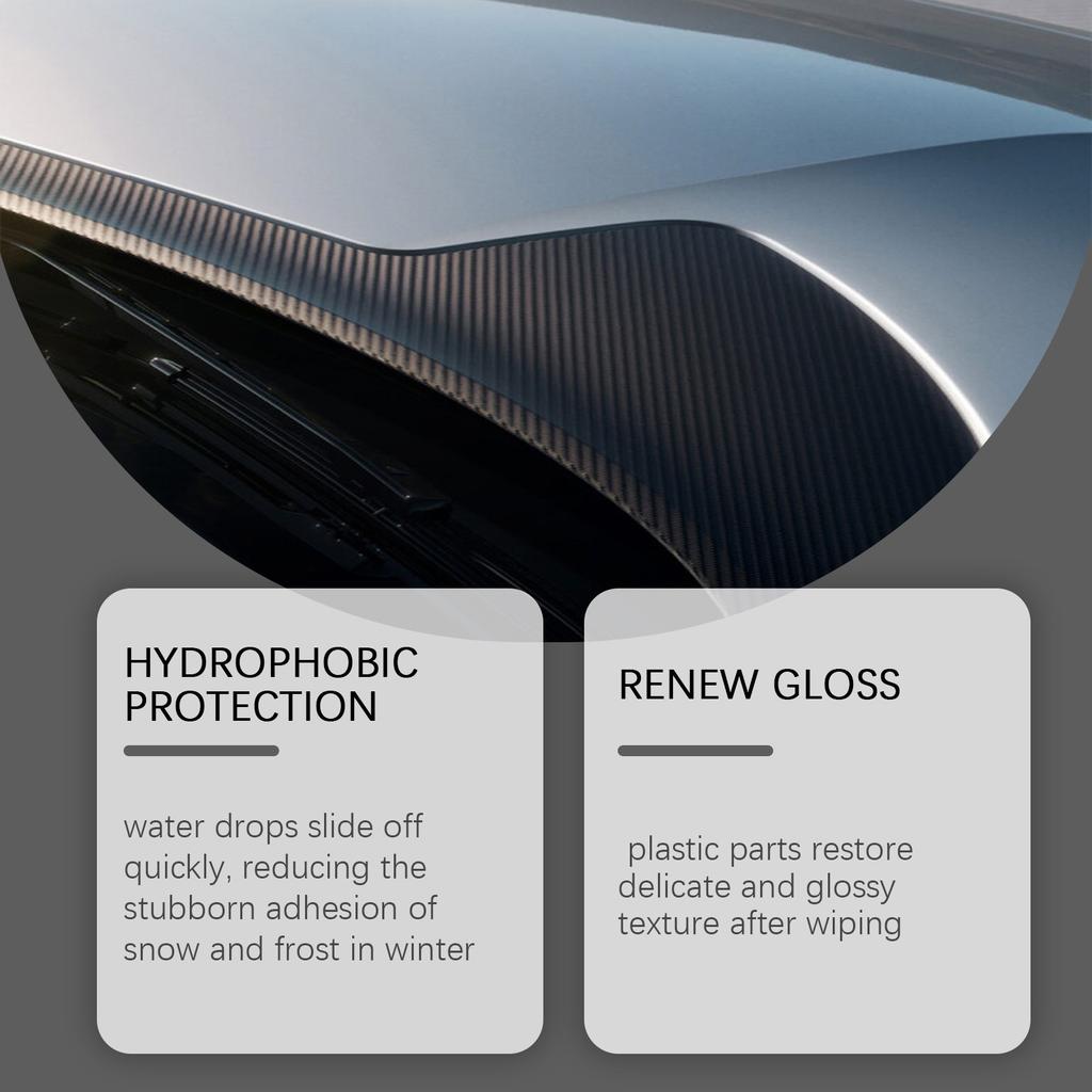 Automotive Plastic Coating Agent, Protective Coating Agent, Plastic Restoration, Gloss Maintenance, Automotive Coating Agent 30ml