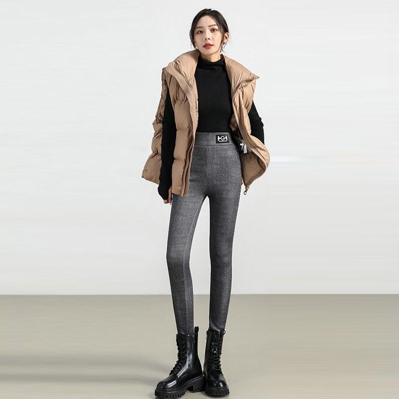 Women Winter Thermal Thicken Fleece Lined Leggings Thick High Stretch Tights Sexy Skinny Pants