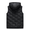 Men's Fall Winter Casual Trendy Sleeveless Stand Collar Multicolor Warm Hooded Vest Best Sellers Autumn