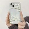 Ins Wind Magnolia Flower Suitable for Iphone17promax Mobile Phone Case 14pro Apple 16/13 Soft Case 15