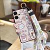 Back Cover Cute Phone Case For Tecno Pova Neo3/LH6N Protective Waterproof Cartoon Silicone Ring Anti-dust Soft case