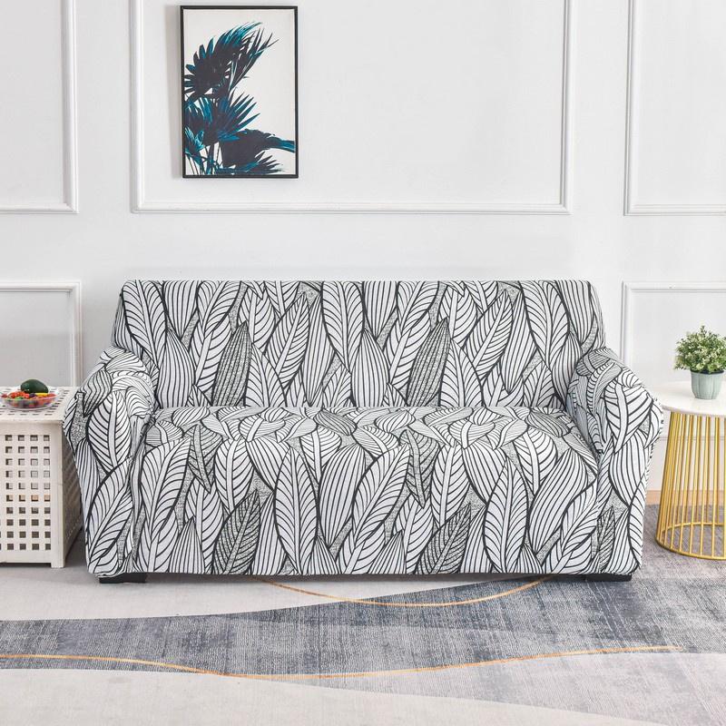 Elastischer Sofabezug für Wohnzimmer, All-Inclusive, staubdicht, rutschfest, universeller Couchbezug, Sofabezug in S/M/L/XL-Größe