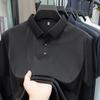 2026 New Men's Honeycomb Mesh Polo Shirt Wrinkle Resistant Quick Dry Fabric Short Sleeve For Office