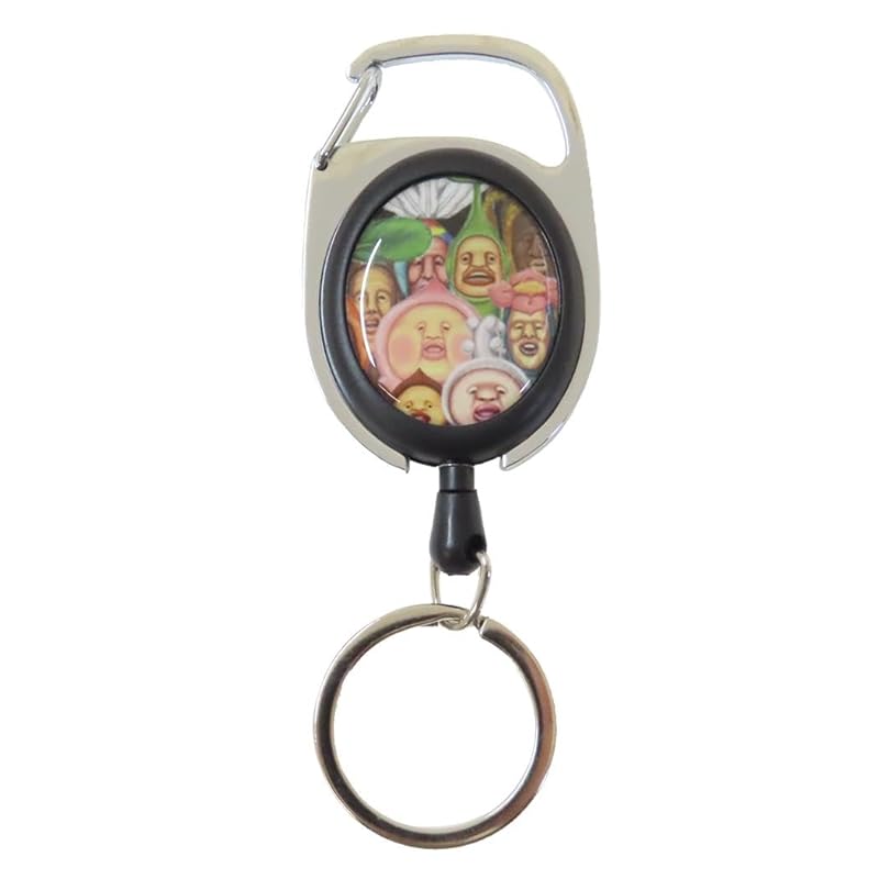 

Dwarf Zukan metal reel key ring set B
