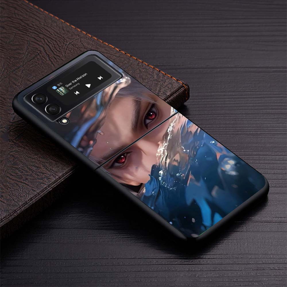 Love And Deepspace Sylus Phone Case For Samsung Galaxy Z Flip3 Flip4 Flip5 Flip6 Flip7 For Z Flip 7 6 5 4 3 5G Hard Folding Cove