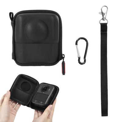 For DJI Osmo360 PU Protective Bag Wear Resist Portable Protection Box Anti-Scratch Small Camera Storage Bag Camera Accessories