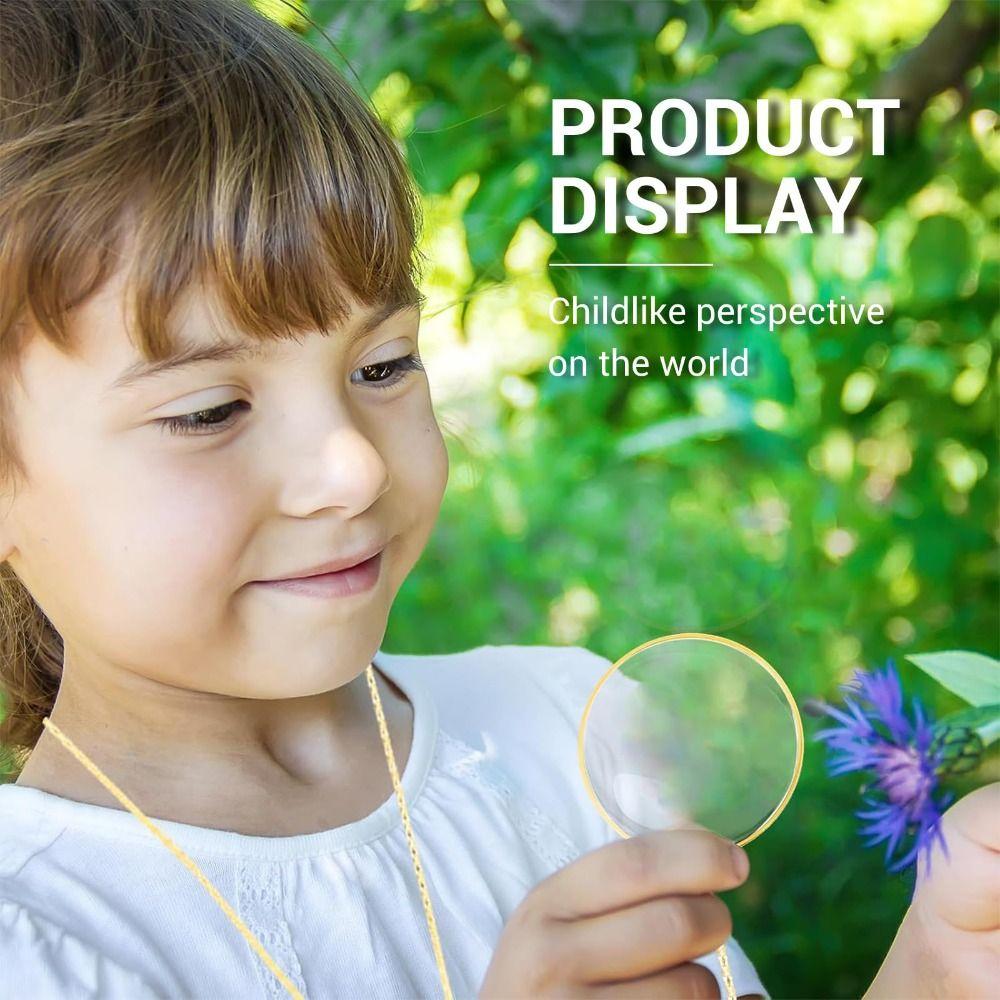 Hangend Ornament Vergrootglas Hanger Cadeau Optisch Vergrootglas Ketting Ouderen