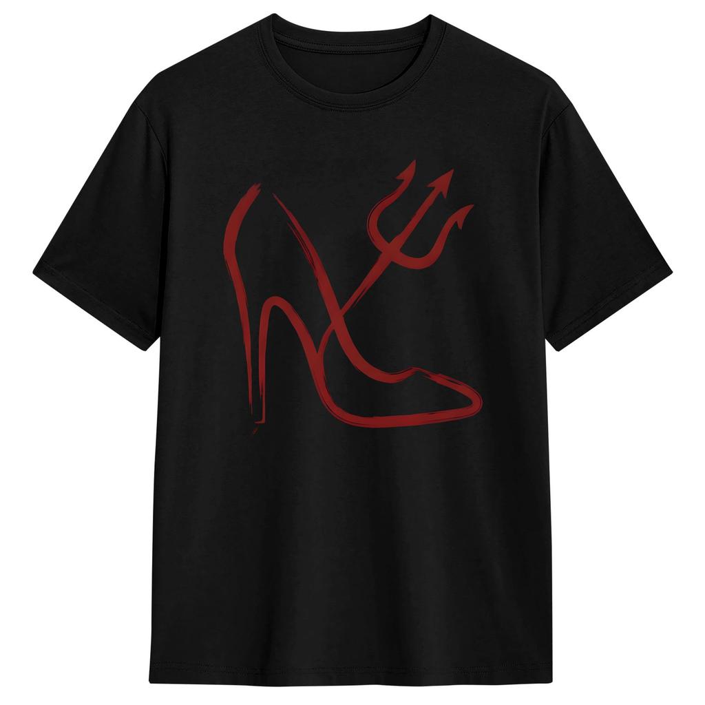 Miranda Priestly Movie The Devil Wears Pradaed Tshirts Cotton Tees Summer Streetwear Shortsleeve Tshirt O Neck Loose Tshirt
