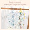 Multifunctional Non-Slip Retractable Hangers for Baby & Kids' Clothes – Small Size Drying Rack
