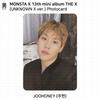 Monsta X Das 13. Mini-Album THE X Photobook-Version Unknown-Version Offizielle Fotokarte