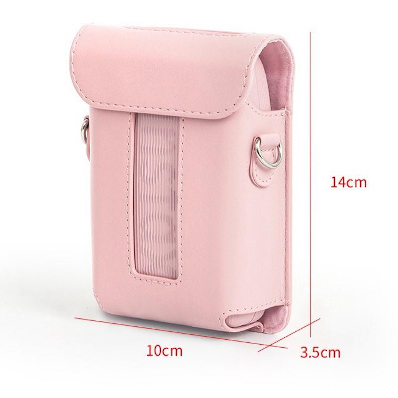 [Film Lab] Instax Mini Mini Link3 PU Leather Camera Case Soft Protective Case with Strap CAA73