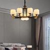 OEING Light Luxury 10-Light LED Chandelier