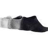 Nike Ankle Socks Unisex 3 Pack White/Gray/Black SX4721-967