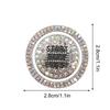 Engine Start Button Cover | Rhinestone Decorative Ring Decal -
