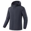Men's Three-bar Velvet Cotton-padded Jacket Large Size Water-proof Warm Cotton-padded Jacket
