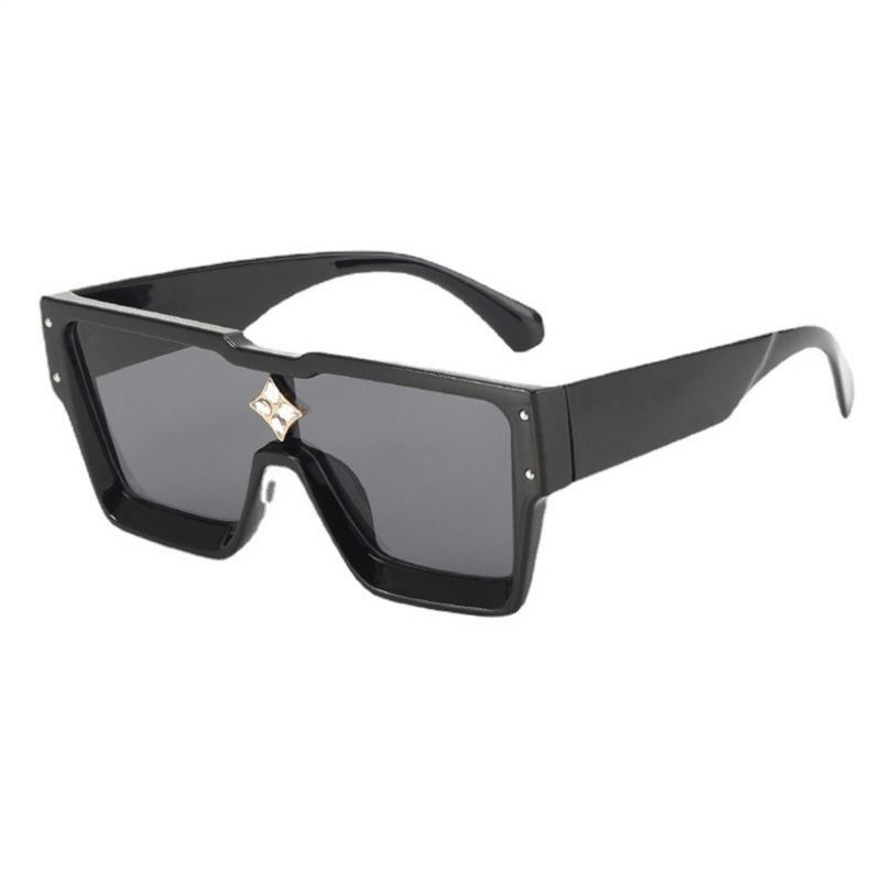New Sunglasses Men's Driving Anti-UV Sunglasses Concave Shape Ladies Long Frame Sunglasses UV400