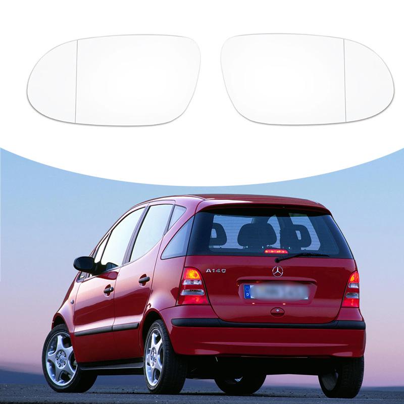 

Сумісне скло дзеркала заднього виду з підігрівом для 1998-2008 Mercedes-Benz CLK, SLK, A-Class 04-11 Left Heated