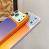 Luxury AG Gradual Change Rainbow Case For iPhone 17 16 15 14 13 Pro Max Shockproof Bumper Hard Back With Lens Proteciton Cover