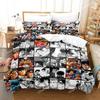 Nuovo Set Biancheria da Letto Anime Hajime No Ippo Copripiumino Piumone Set da Letto Coperta Copricuscino King Queen Twin Size Ragazzi Ragazze Adulto