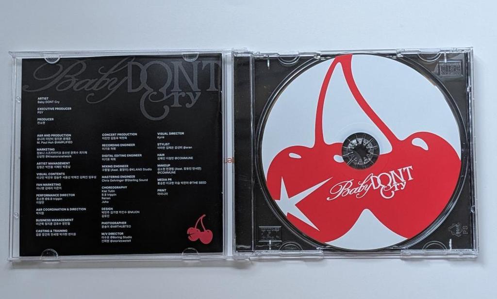 [USED] Not for sale signed CD Baby DONT CryF Girl domestic shipping