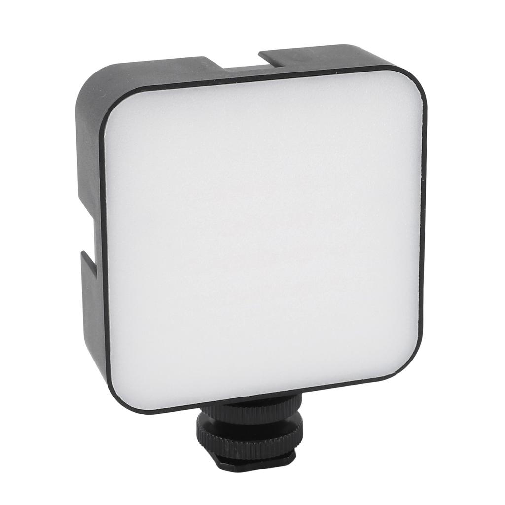 LED Video Light 3 Color Temperature Dimmable Rechargeable On Camera Video Light Portable