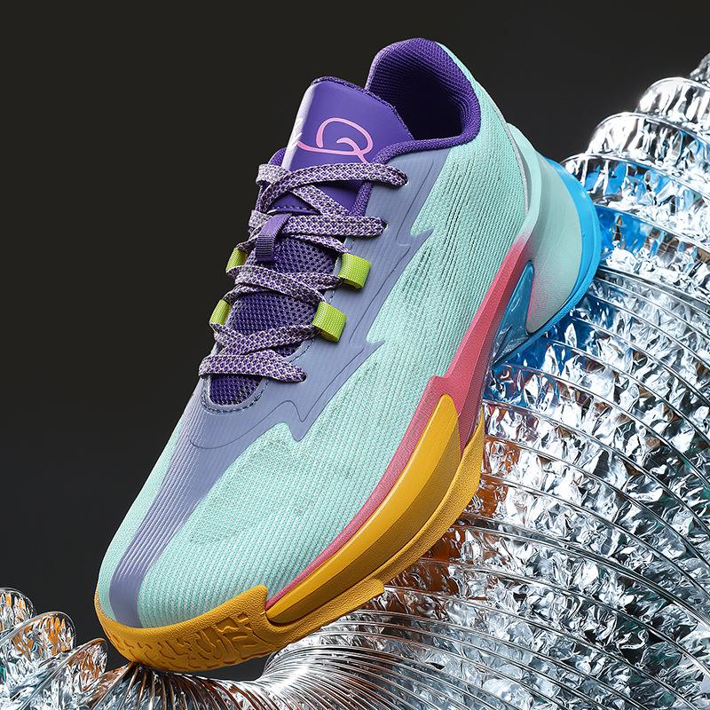 Slow Shock Rebound Basketball Shoes Comfortable And Breathable High-Quality Sports Shoes Men'S And Women'S Youth Practical Training Basketball Shoes