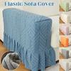 Armrest Covers Thickened Non-Slip Sofa Armrest Protector Universal Soft Warm Furniture Protector for Chair Sofa Couches Recliner