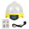 Incubator pentru Păsări Găină Rață Porumbel Păsări de Curte Incubator Temperatură Digitală Reglabilă Mini Incubator Ou Clocitor Ou Automat 16.5 * 17.5cm