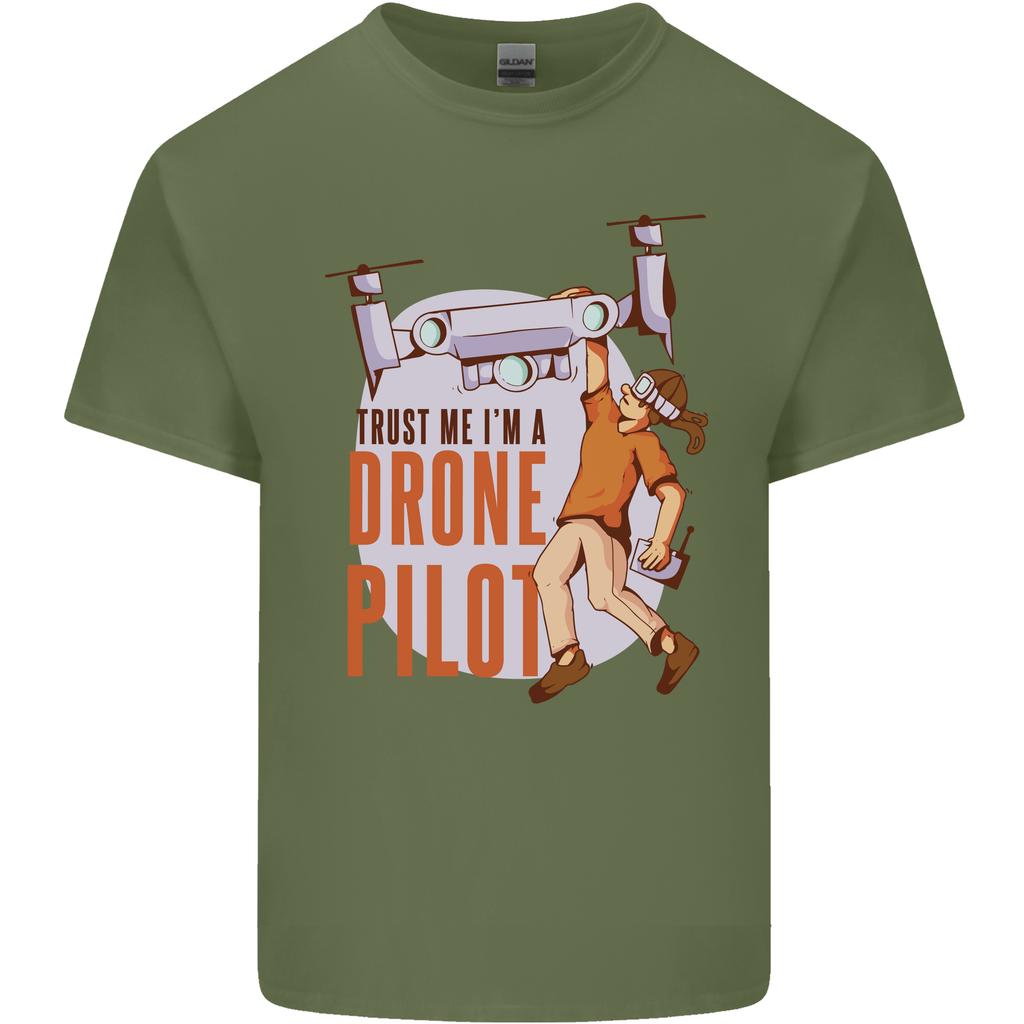 Trust Me Im a Drone Pilot Unisexs Light Cotton TShirt