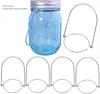 12 Pcs Mason Jar Handle Canning Accessories Jars Hanging Handles Glass Hangers for 70 Standard Mouth Mason