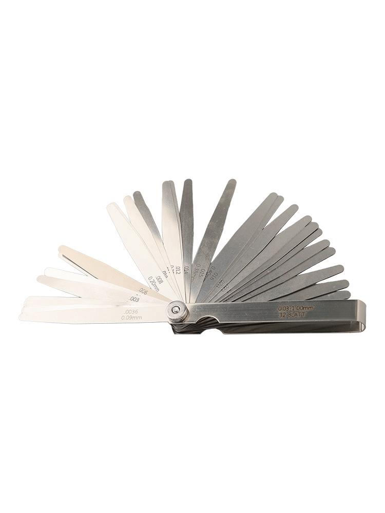 Dual Marked Feeler Gauges Gap Measuring Tool Steel Feeler Gauges