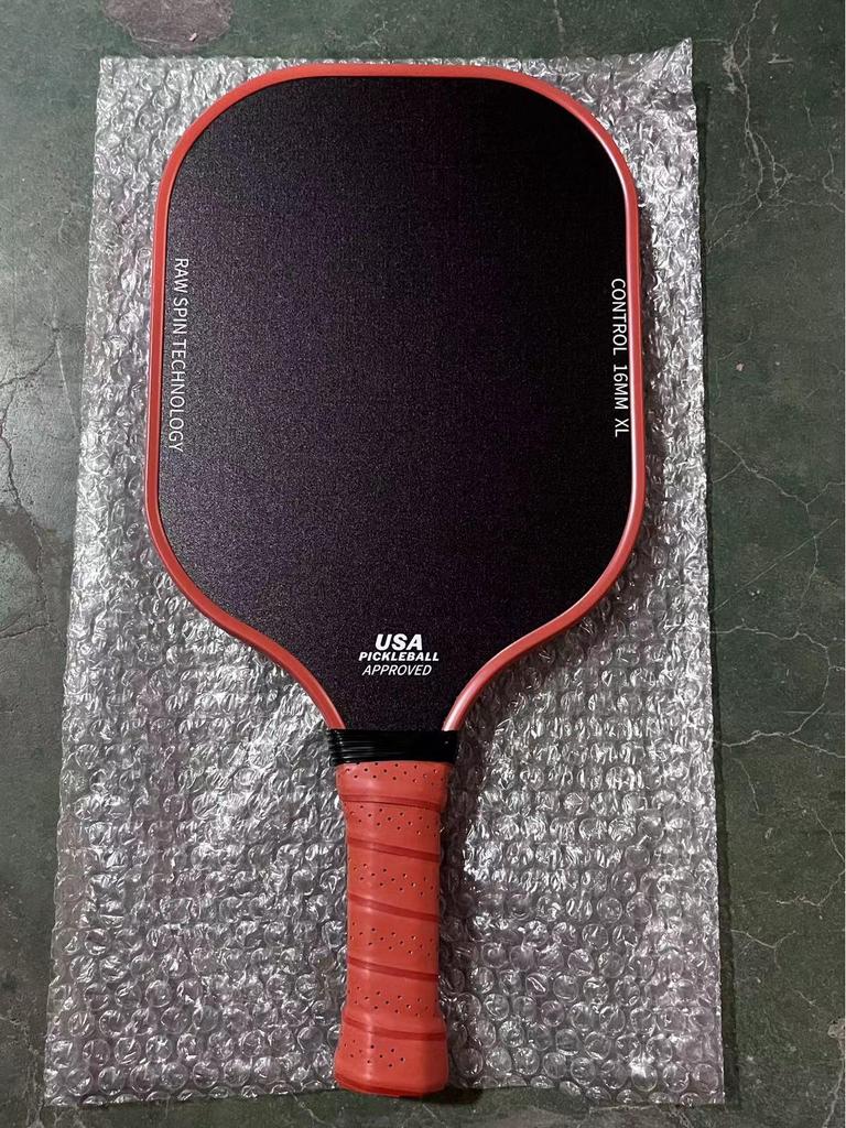 T700 Carbon Fiber Pickleball Paddle with Cloth Texture Frosting, 16mm Thickness, Professional Competition Quality.