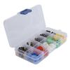 25PCS 12x12x7.3 mm Tact Push Button with Round Cap Micro Switch for DIY Electronic Products