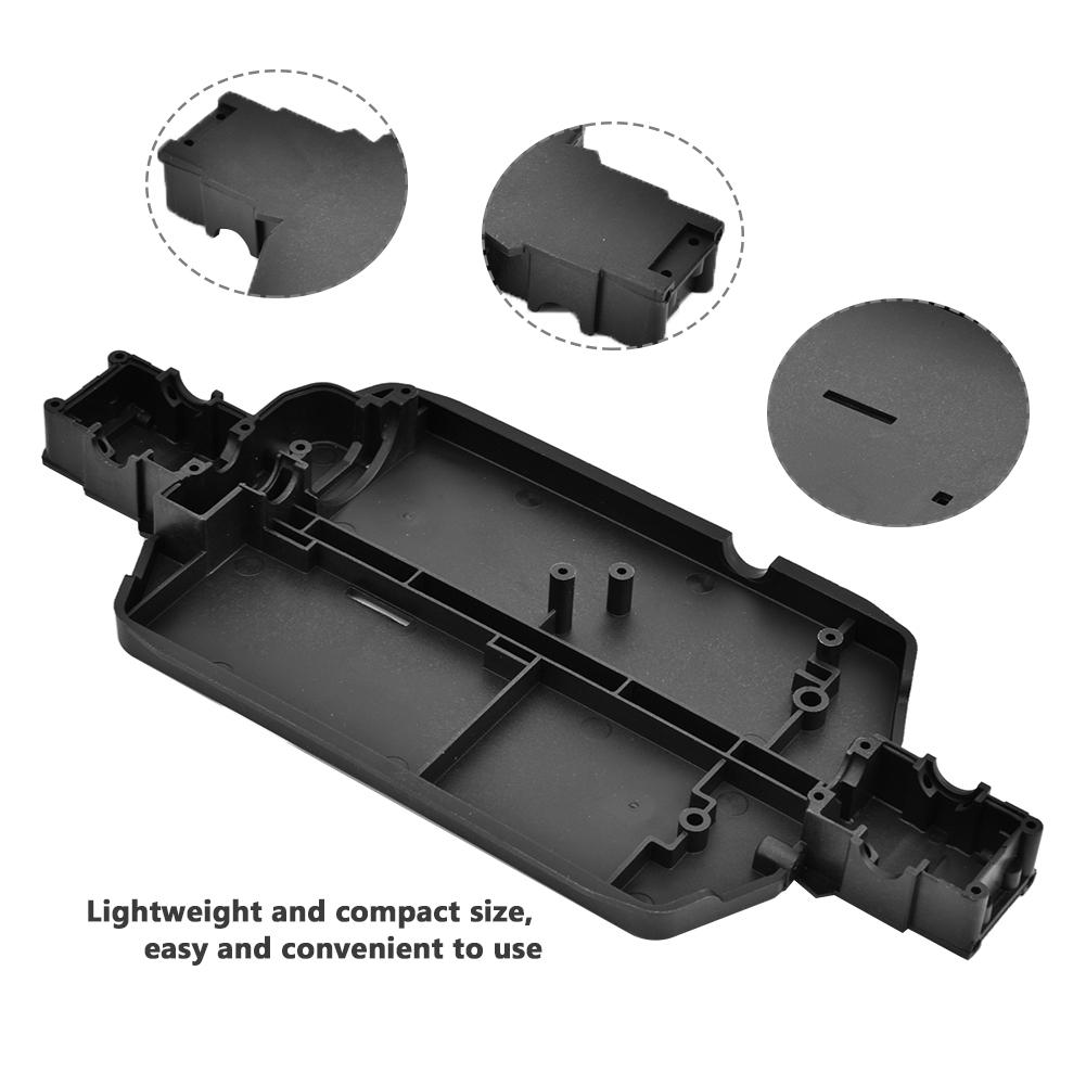 REMO P2501 Chassis Black 1 16 RC Car Parts For Truggy Buggy Short Course 1631 1651 1621