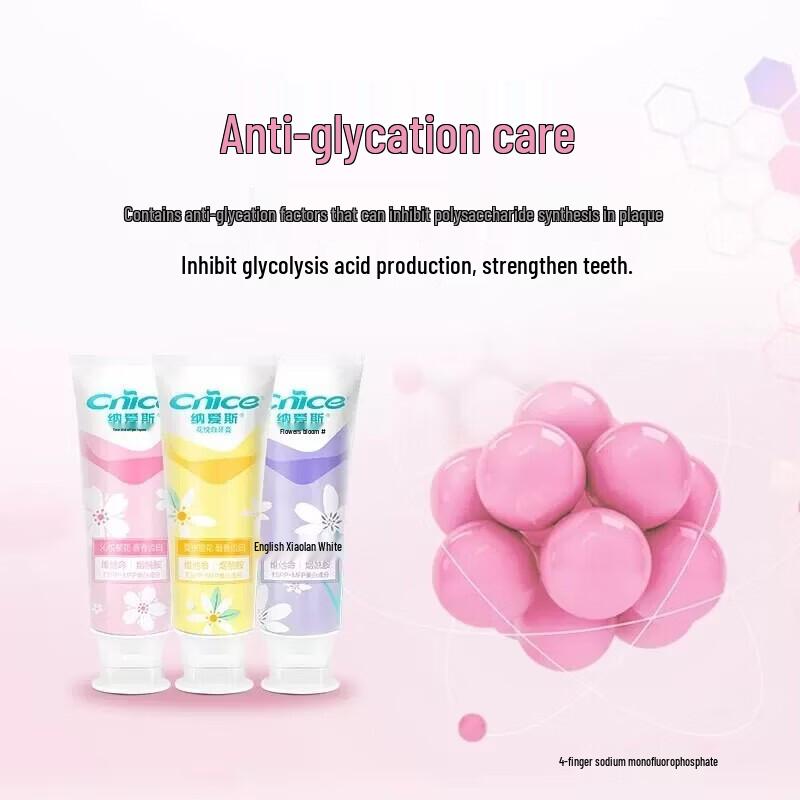 Nice Flower Fragrance Whitening Toothpaste Gift Box